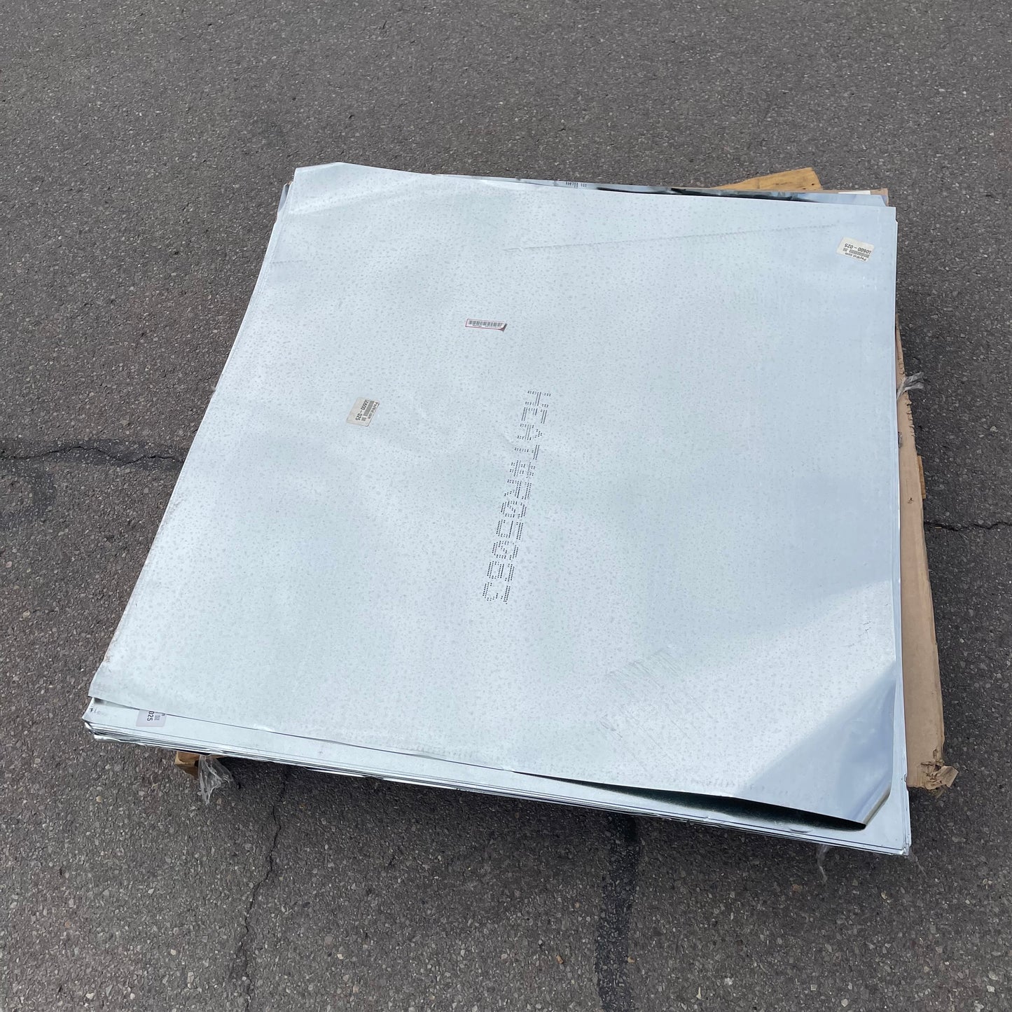 Z@ MIXED Galvanized Steel Sheet Metal 48"x48", 28 Gauge/0.015" Thick