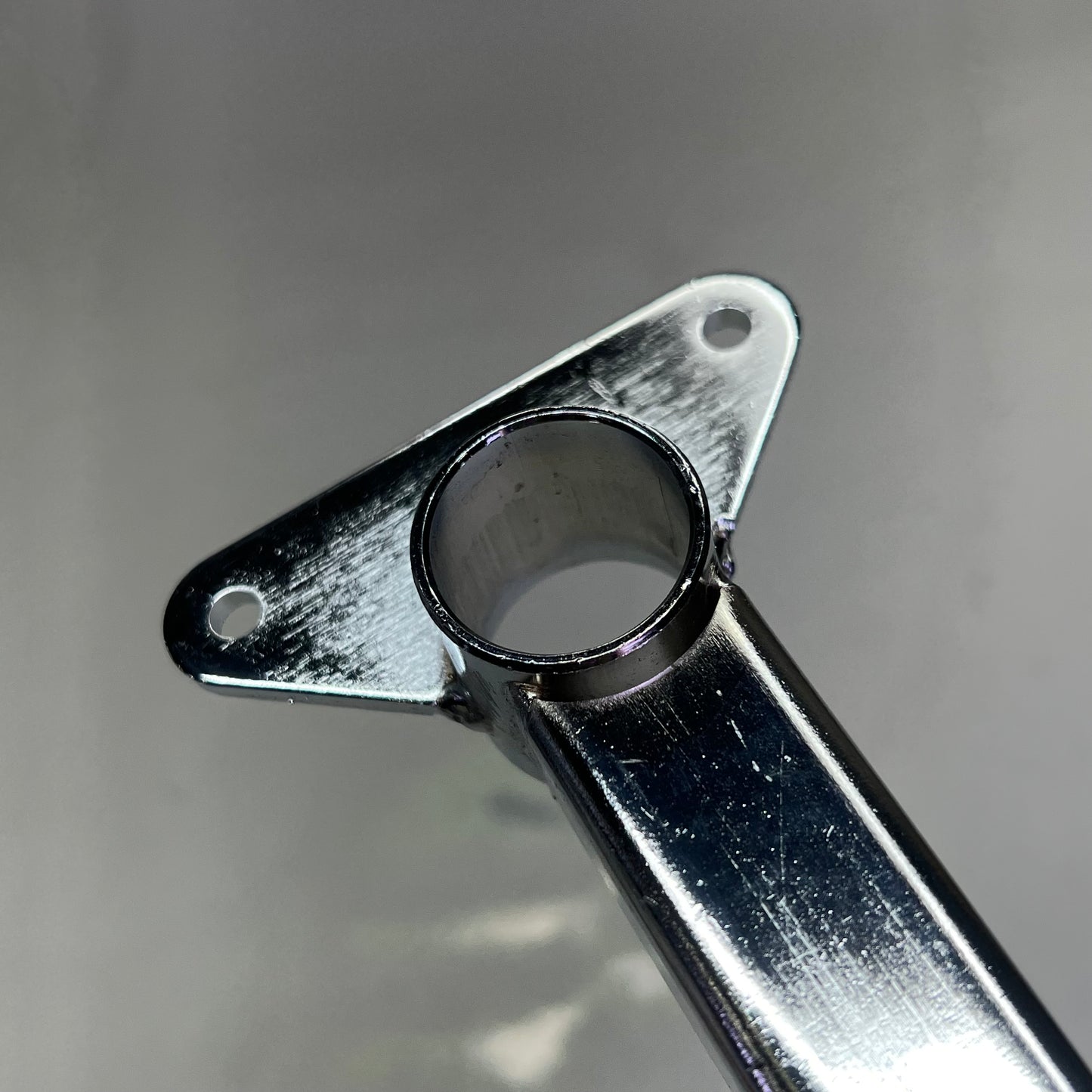 QUANTUM STORAGE (1 SET)Security Door Mounting Bracket 24"D Chrome Plated SDMB24C