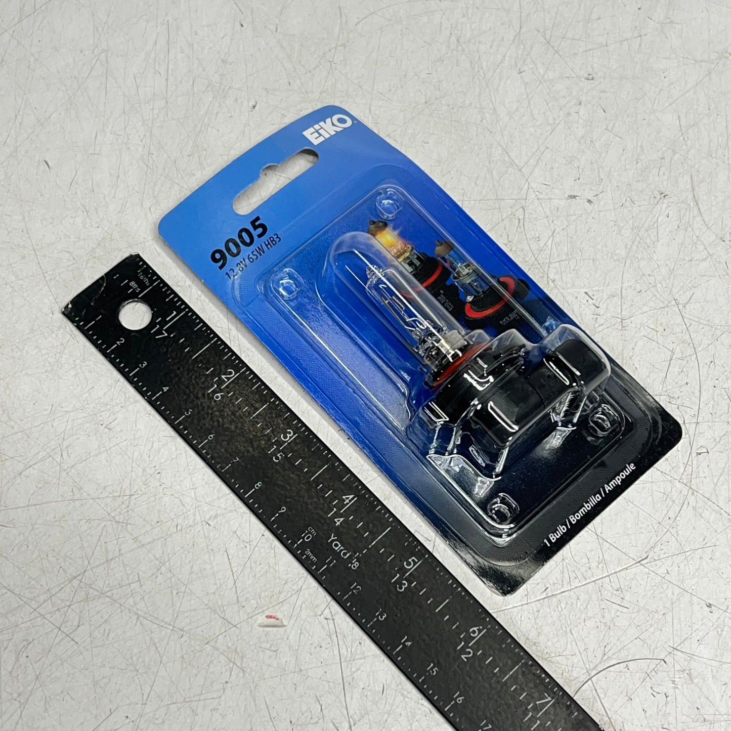 ZA@ EIKO  (3 PACK)  High Beam Light Bulb 12.8V 65W HB3