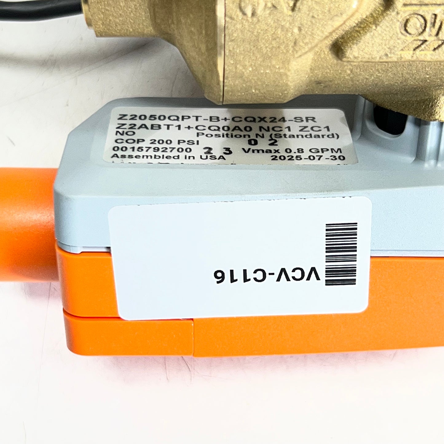 BELIMO Non-spring Return Valve Actuator 24V 50/60Hz, Orange CQX24-SR