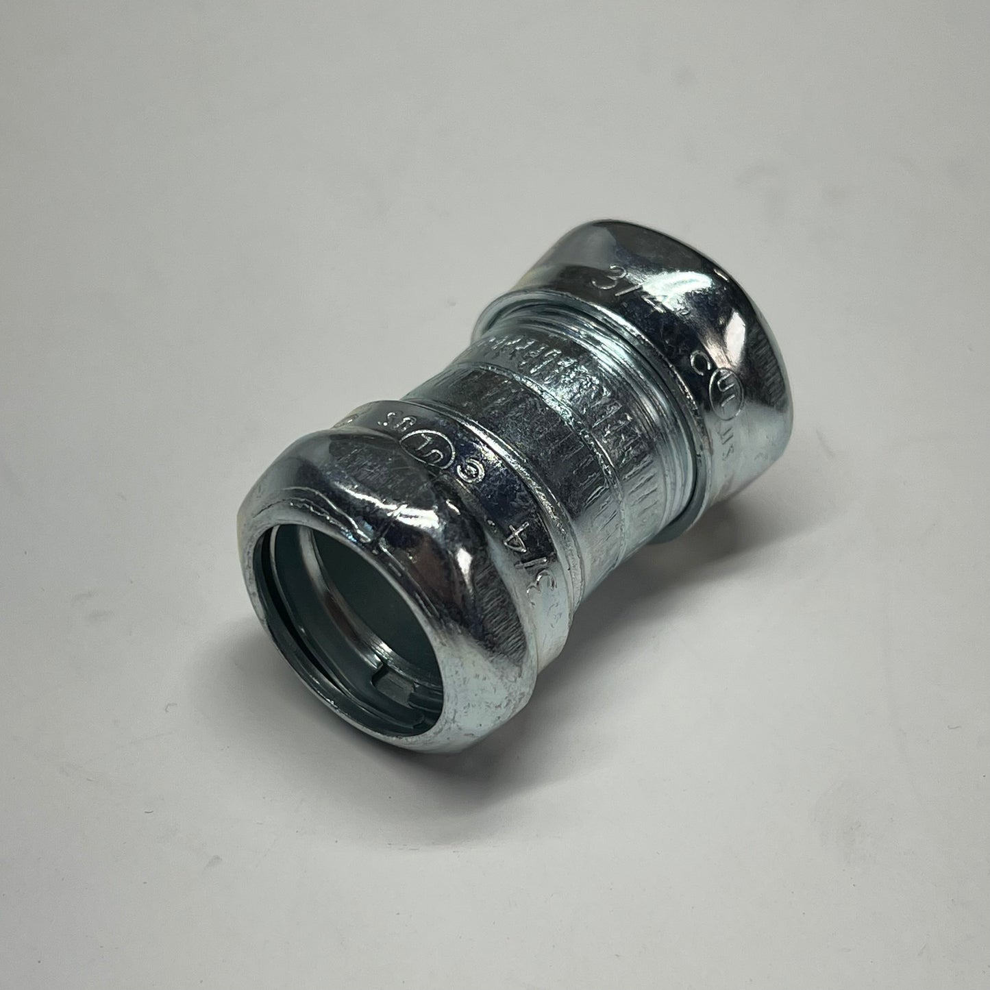 HUBBELL (25 PACK) Raco Compression Conduit Coupling 3/4" Silver 2923