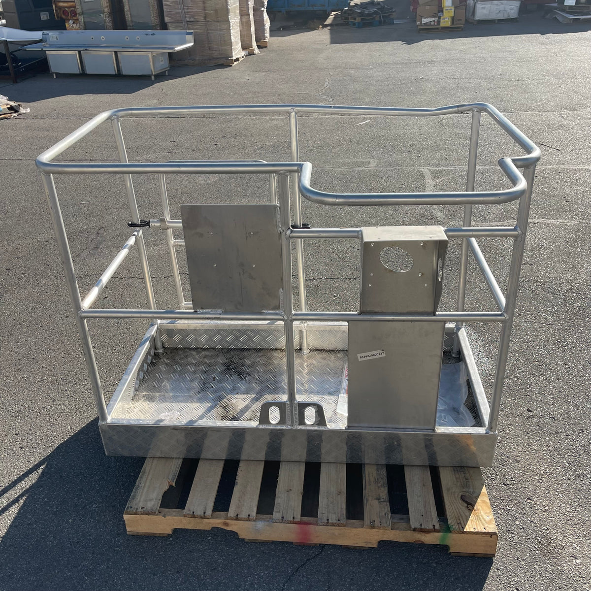 UNBRANDED Replacement Boom Lift Platform Basket 57"x43"x39" Aluminum