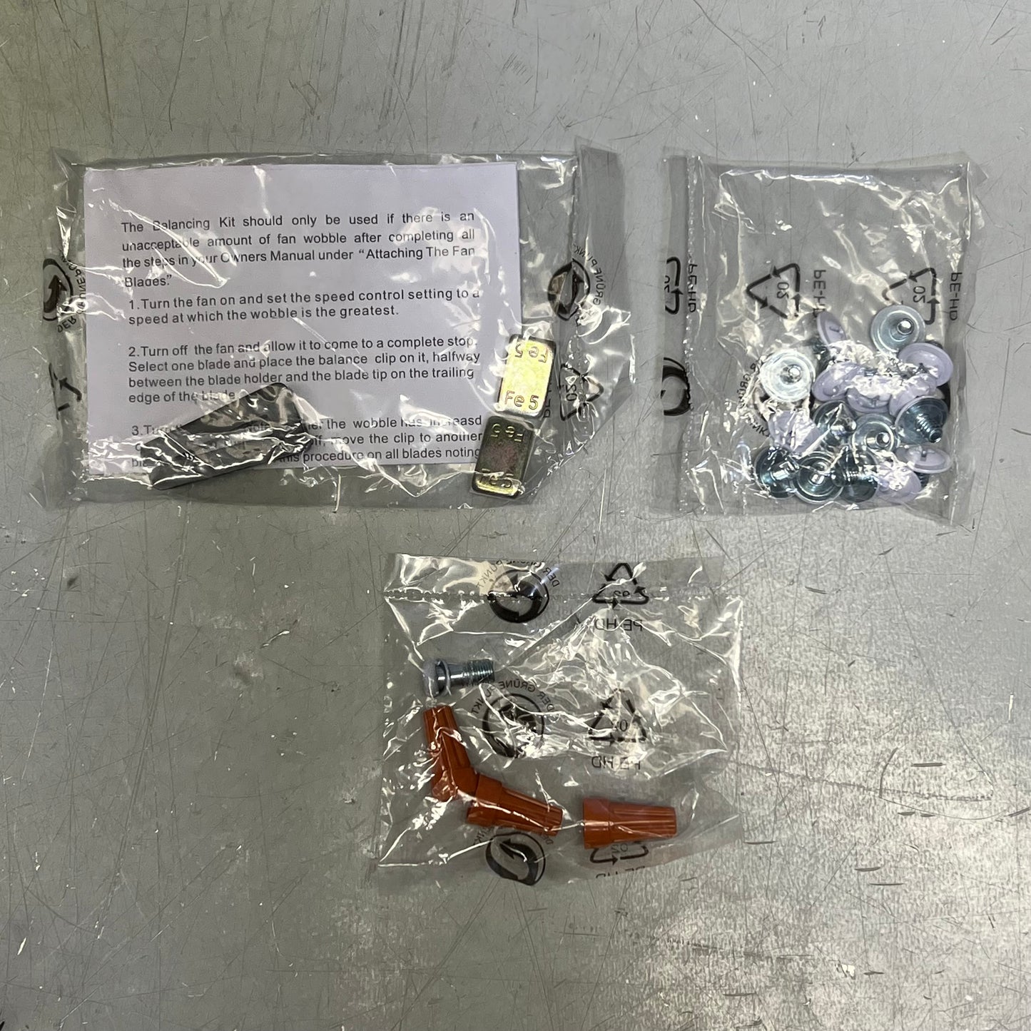 PROGRESS 3-Speed AirPro Ceiling Fan w/ White & Oak Look Blades & LED Dome Light P2501