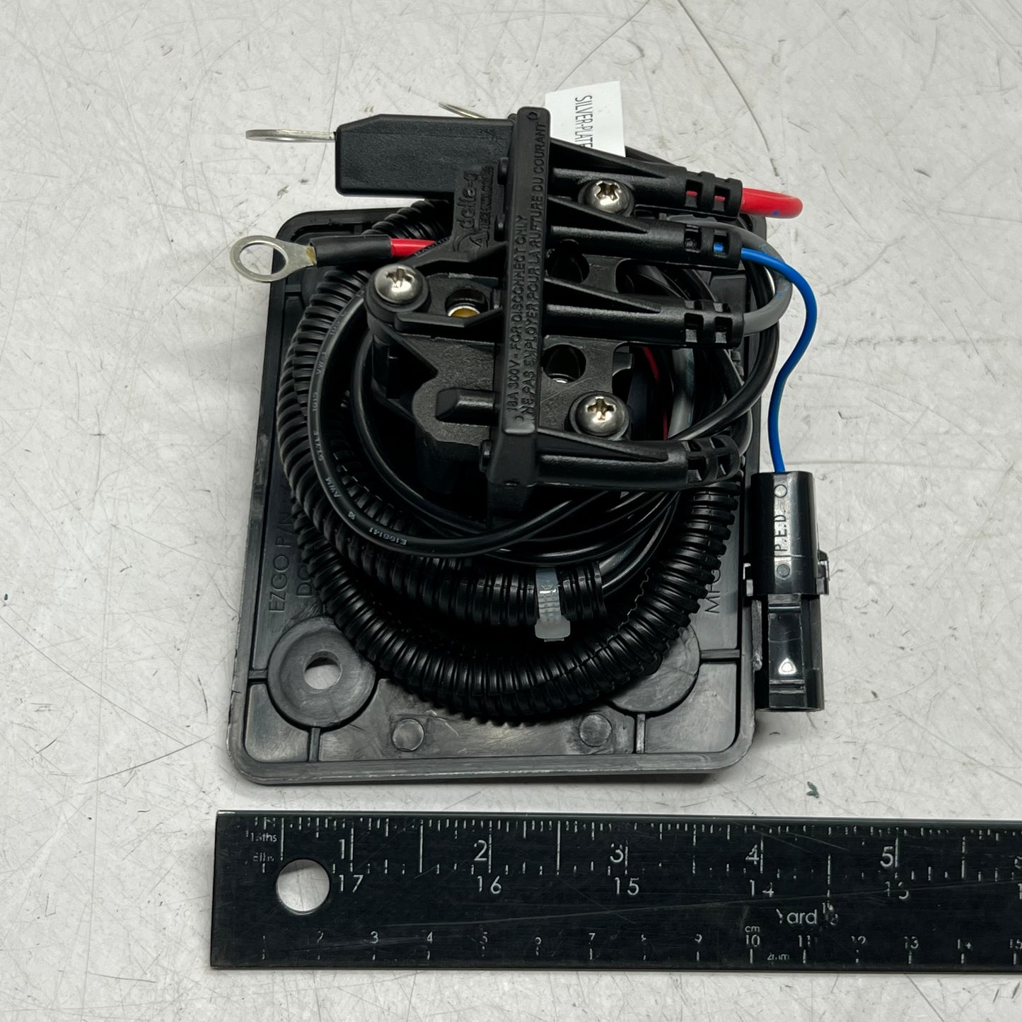 E-Z-GO Golf Cart Dc Receptacle 48V Delta Q Powerwise Charger 2008-14