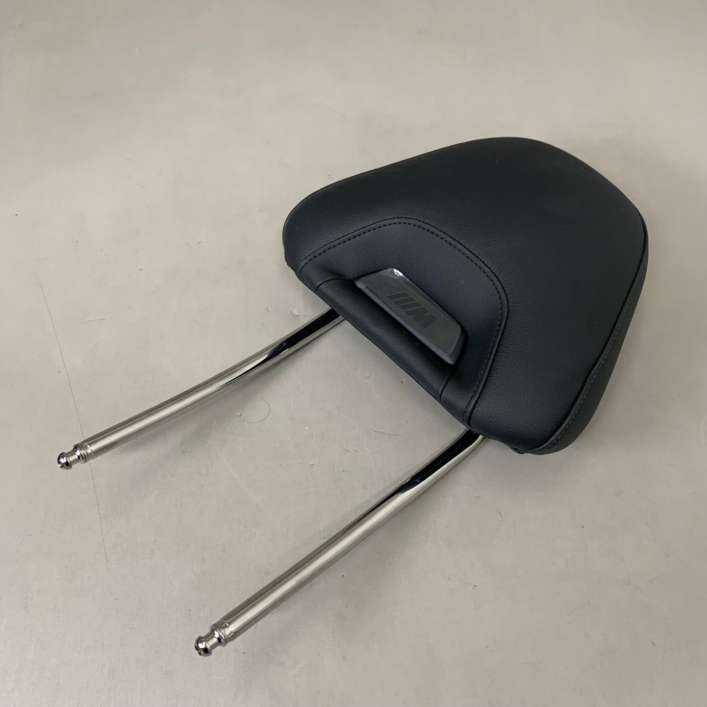 BMW (2 Pack) Leather Head Restraints/ Headrest BMW X3 Black 5210874603905