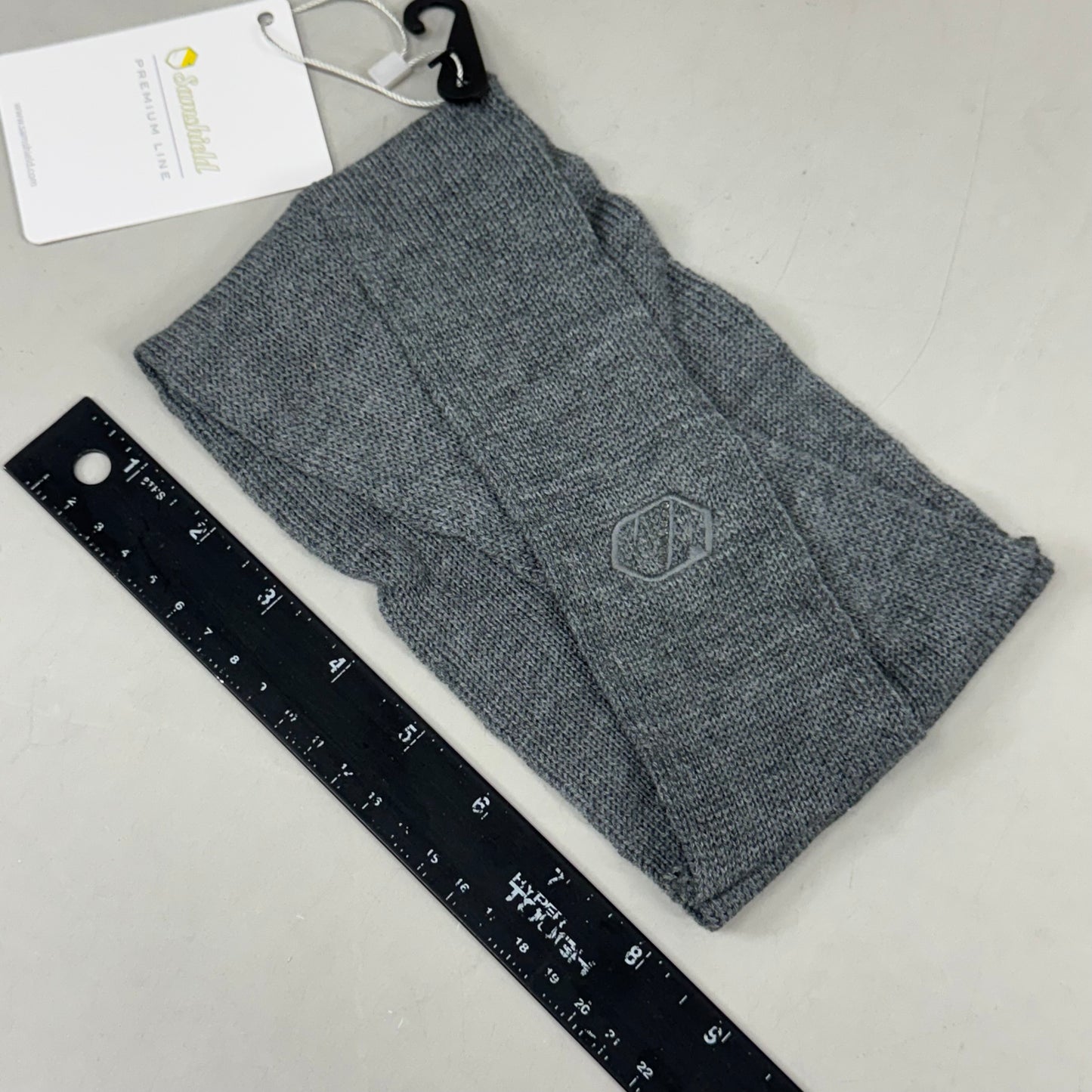 SAMSHIELD Simone Equestrian Men's Headband Sz Fits All  Ore Gray