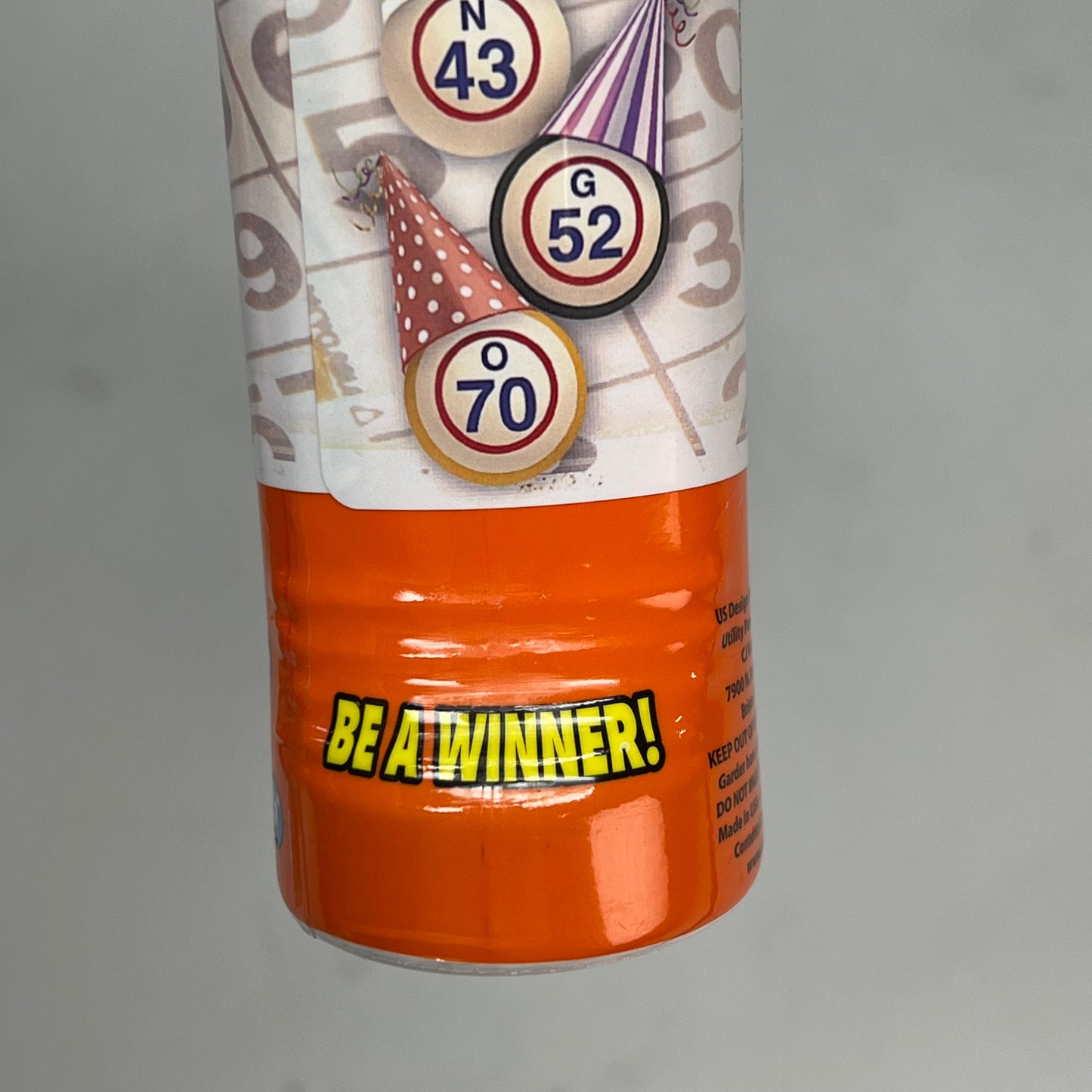 DAB O INK (12 PACK) Onedia Casino Happy Birthday Bingo Marker 4oz Orange D25