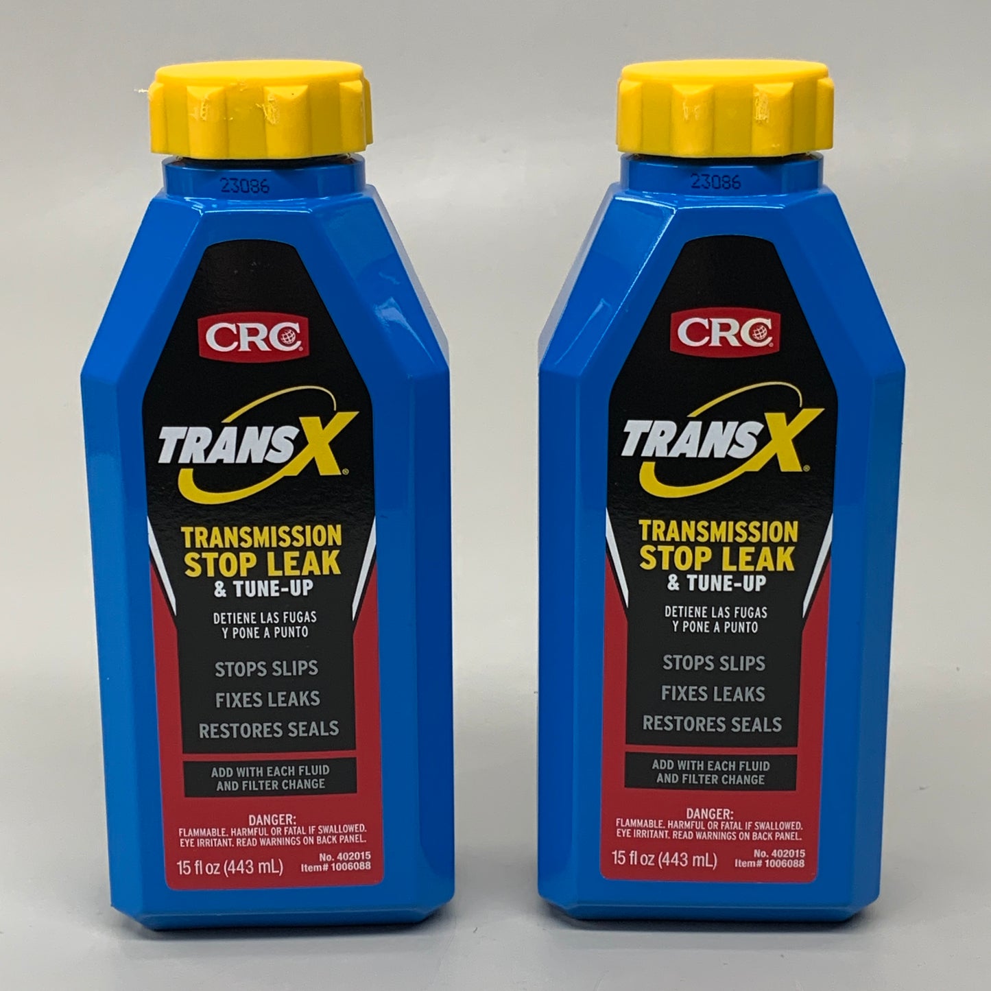 CRC (2 PACK) TransX Transmission Stop Leak & Tune Up 32oz 402033X6