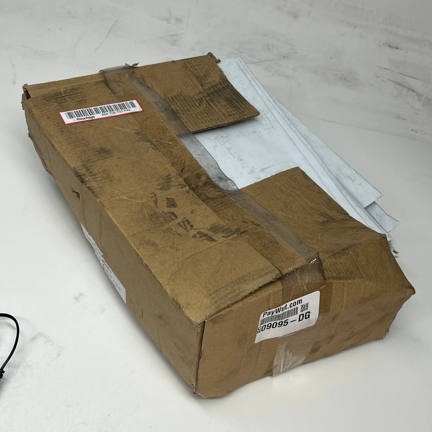 ZA@ GIGANTIC BAG (500 PACK) Poly Mailers  12"x15.5" White PR30000061 (As-Is) Damaged Box hi