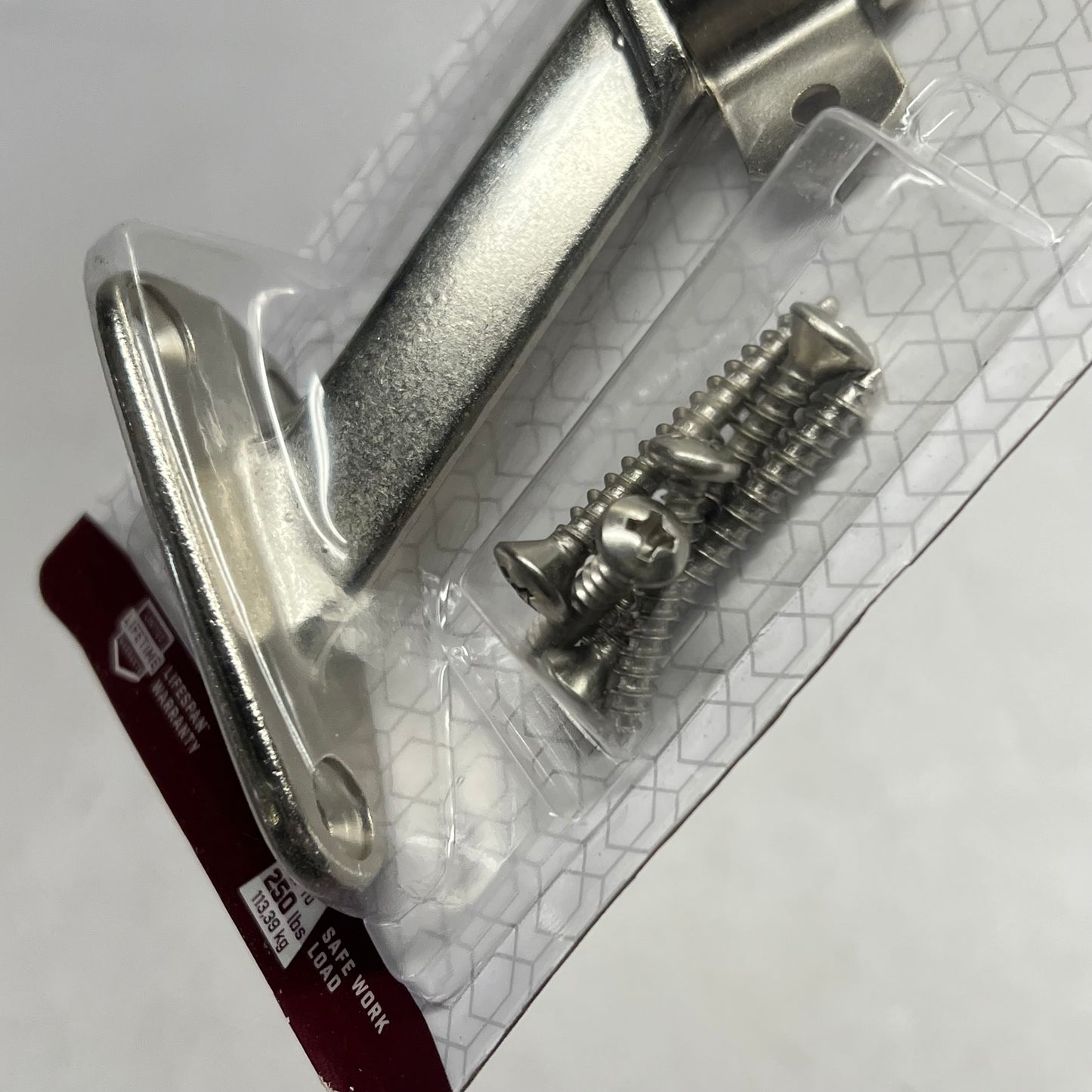 NATIONAL HARDWARE (2 PACK) Hand Rail Bracket 250 lb Satin Nickel N325-548