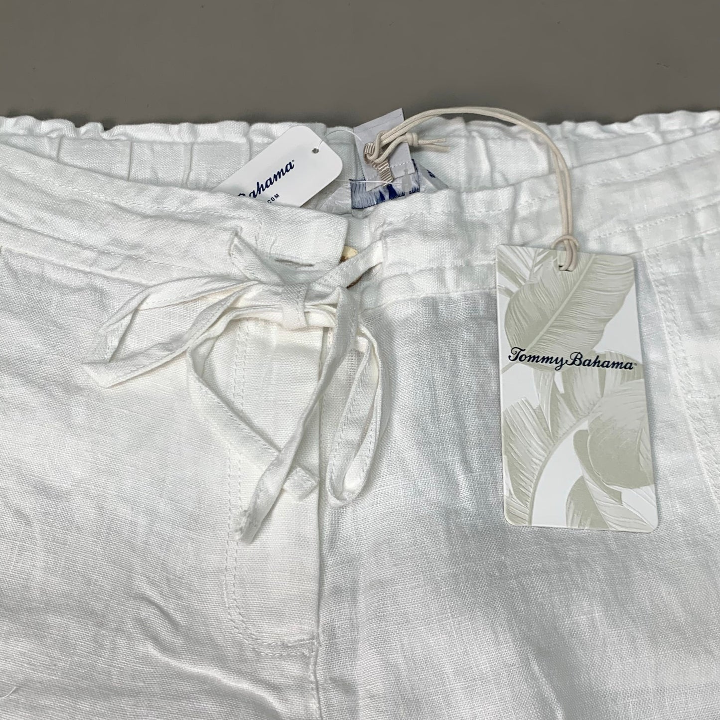 TOMMY BAHAMA Women's Palmbray Tapered Cargo Pant White Size XL TW118698 (New)