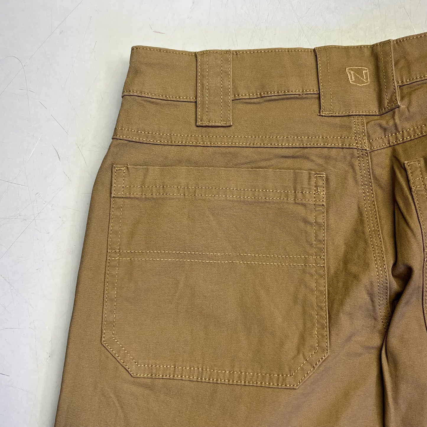 NOBLE OUTFITTERS Flex Stretch Canvas Work Pant Men's Sz 36x32 Coyote 18425