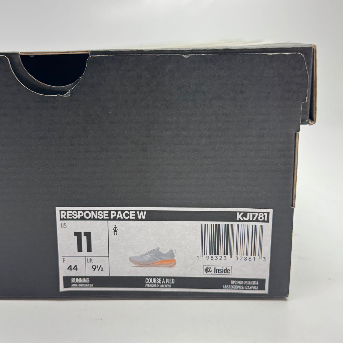 ADIDAS Response Pace W Women's Running Shoes Sz 11, White KJT781