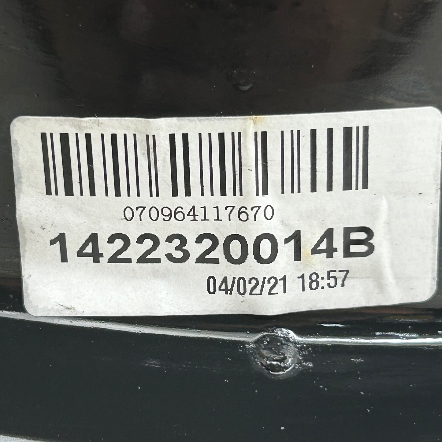 ITP Delta Steel Wheel For Arctic Car, Kaw KAF1000 & POL General 1000 14"x7" Black 1422755014B