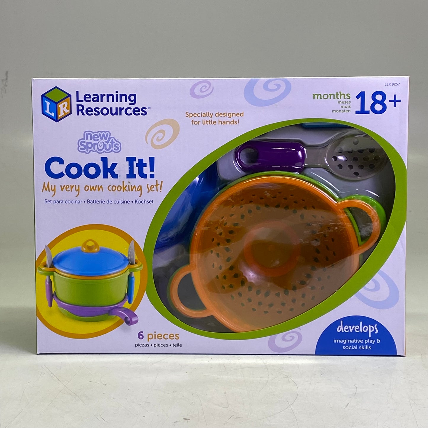 LEARNING RESOURCES Cook It My Very Own Cooking Set, 6 Pieces Various L272320103