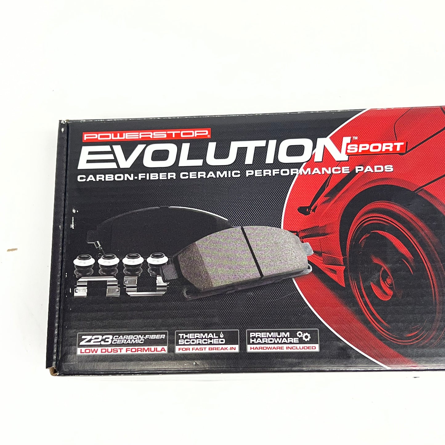 POWER STOP Evolution Sport Brake Pad Set W/ Hardware Rear Z23-1053
