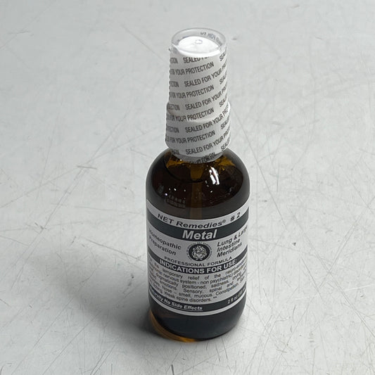 ZA@ NET REMEDIES (10 Pack) Metal #2 Lung & Large Intestine Meridians Homeopathic Preparation 2 fl oz J