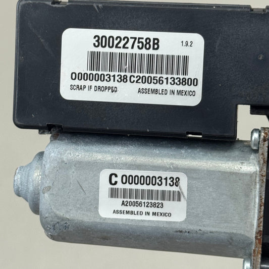 MOPAR PARTS 4th Gen Mega Cab Sunroof Motor For Ram Black 30022758B (As-is (Slightly Rusted))