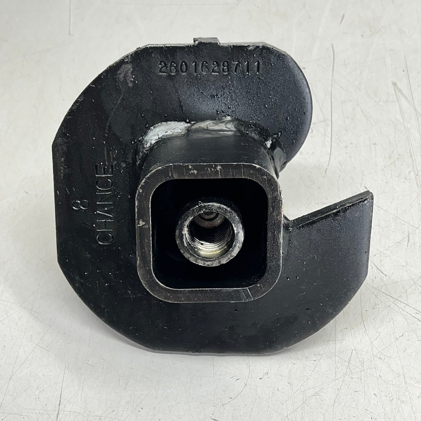 HUBBELL Chance Anchor Tough One  8" 10,000 ft/lb 1" Threads Black C1025004