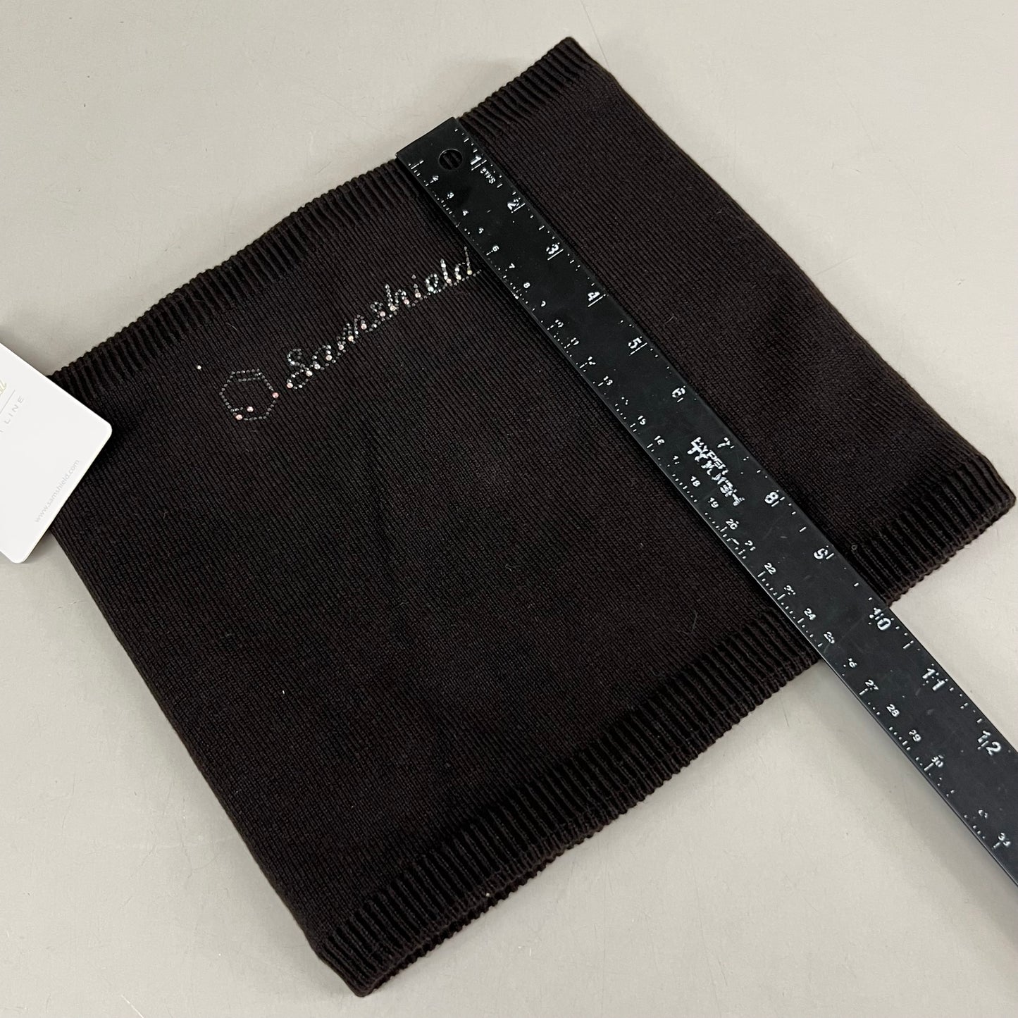 SAMSHIELD Equestrian Neck Warmer Women's Crystal Fits All Mocha