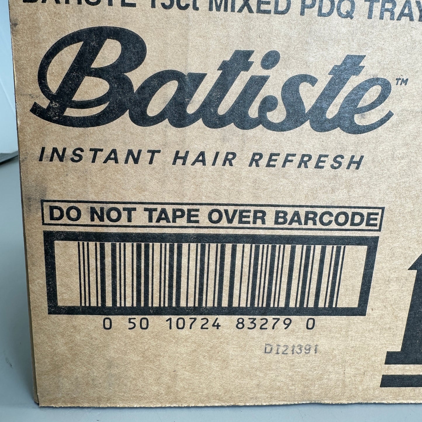 BATISTE Bare Barely Scented Dry Shampoo Instant Hair Refresh OZ.