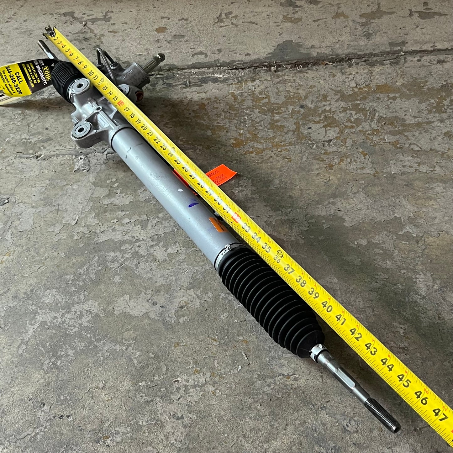 NAPA Rack & Pinion Sz 46" L, Grey & Black 36-1389