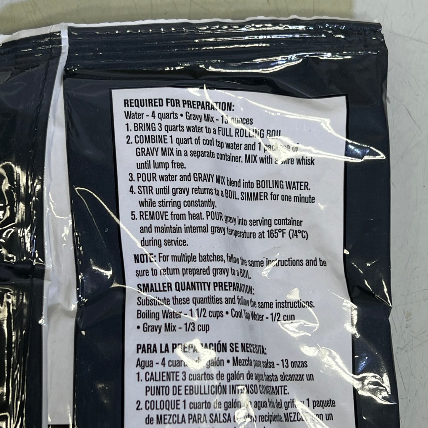 ZA@ MONARCH  (6 PACK) Classic Gravy Mix 13 oz 07/29/25 A