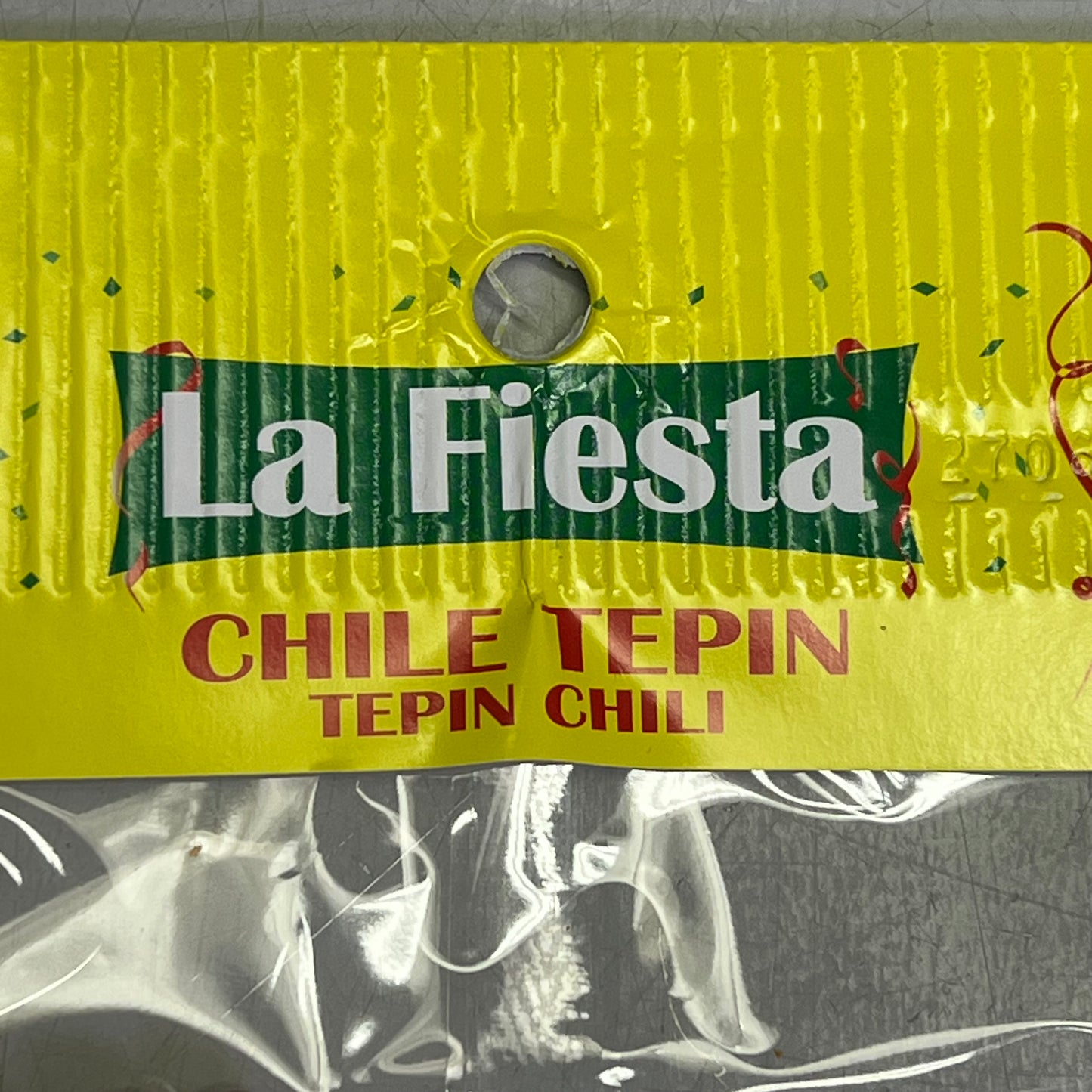 LA FIESTA (12 PACK) Bulk Whole Tepin Chili Cooking Seasoning .25oz