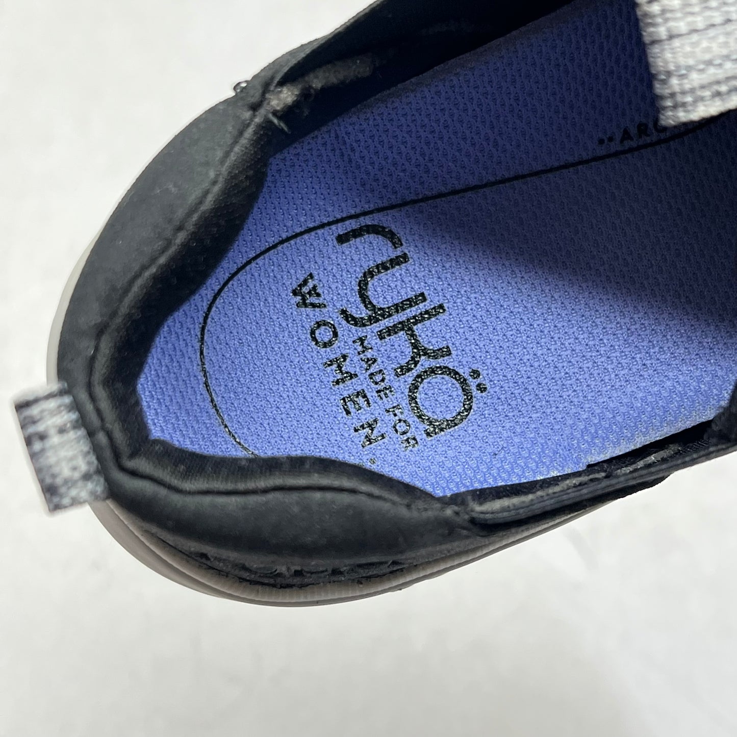RYKA Quilted Slip-ons Pursuit Sneakers Arch Support Women's Sz 7M Black 33606