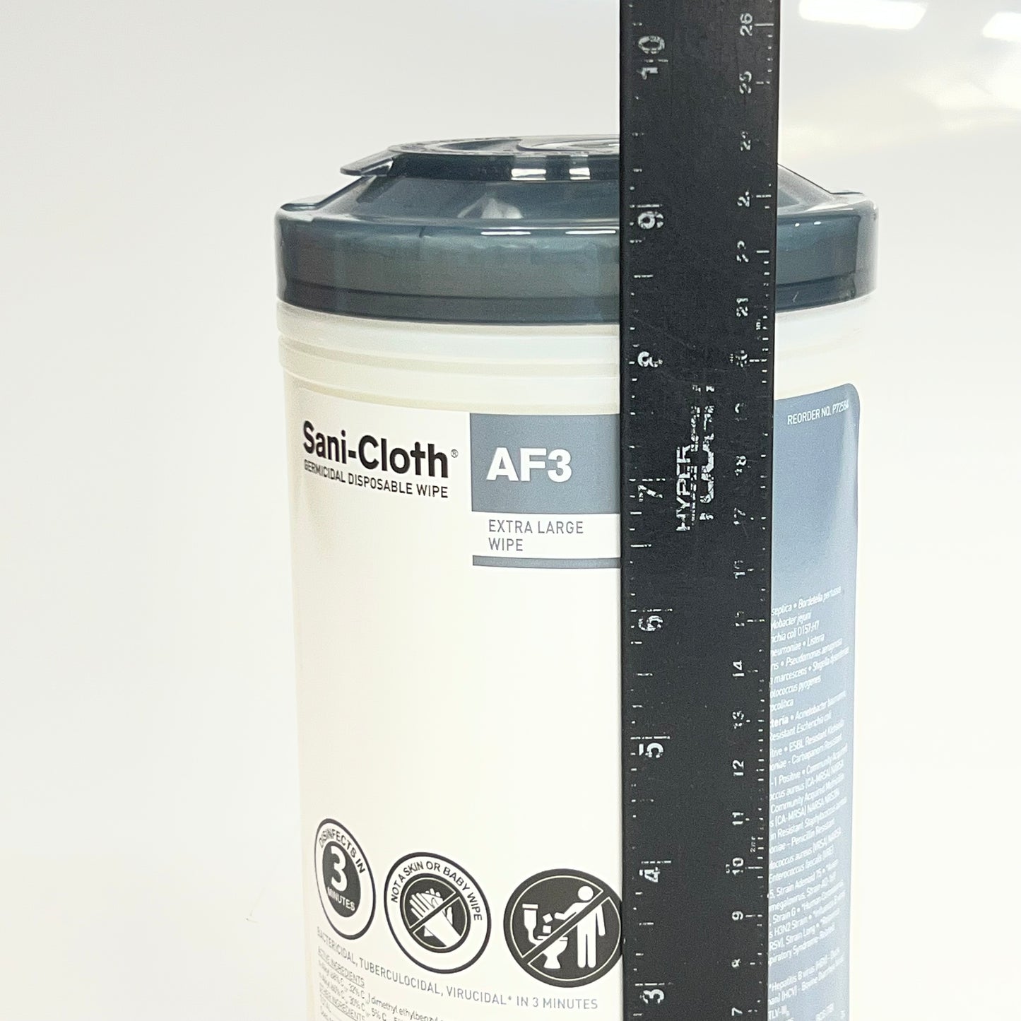 PDI (6 PACK, 75 WPES EACH) AF3 Sani-cloth Germicidal Disposable Wipes Sz Extra Large BB 10/27