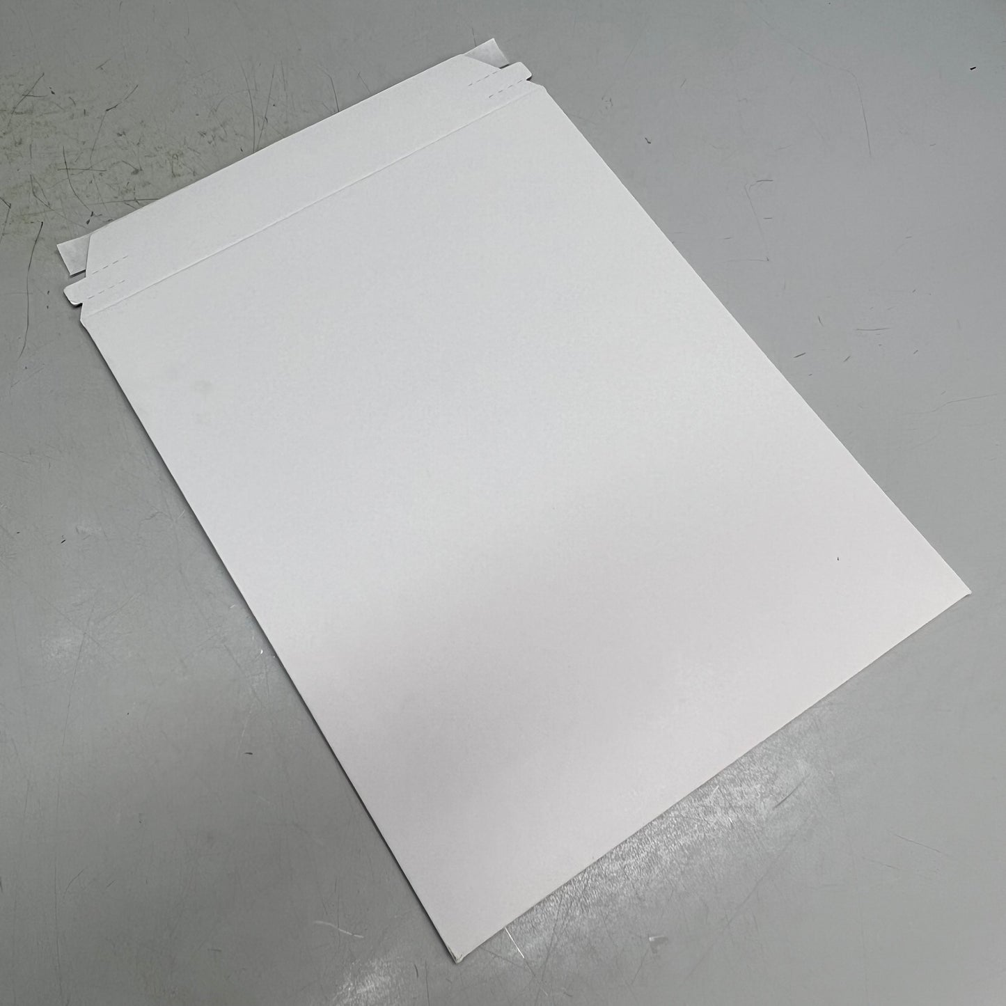 (100 PACK) Paperboard Mailers Cardboard Envelopes 11"x13.5" White MJ-5-11X13.5