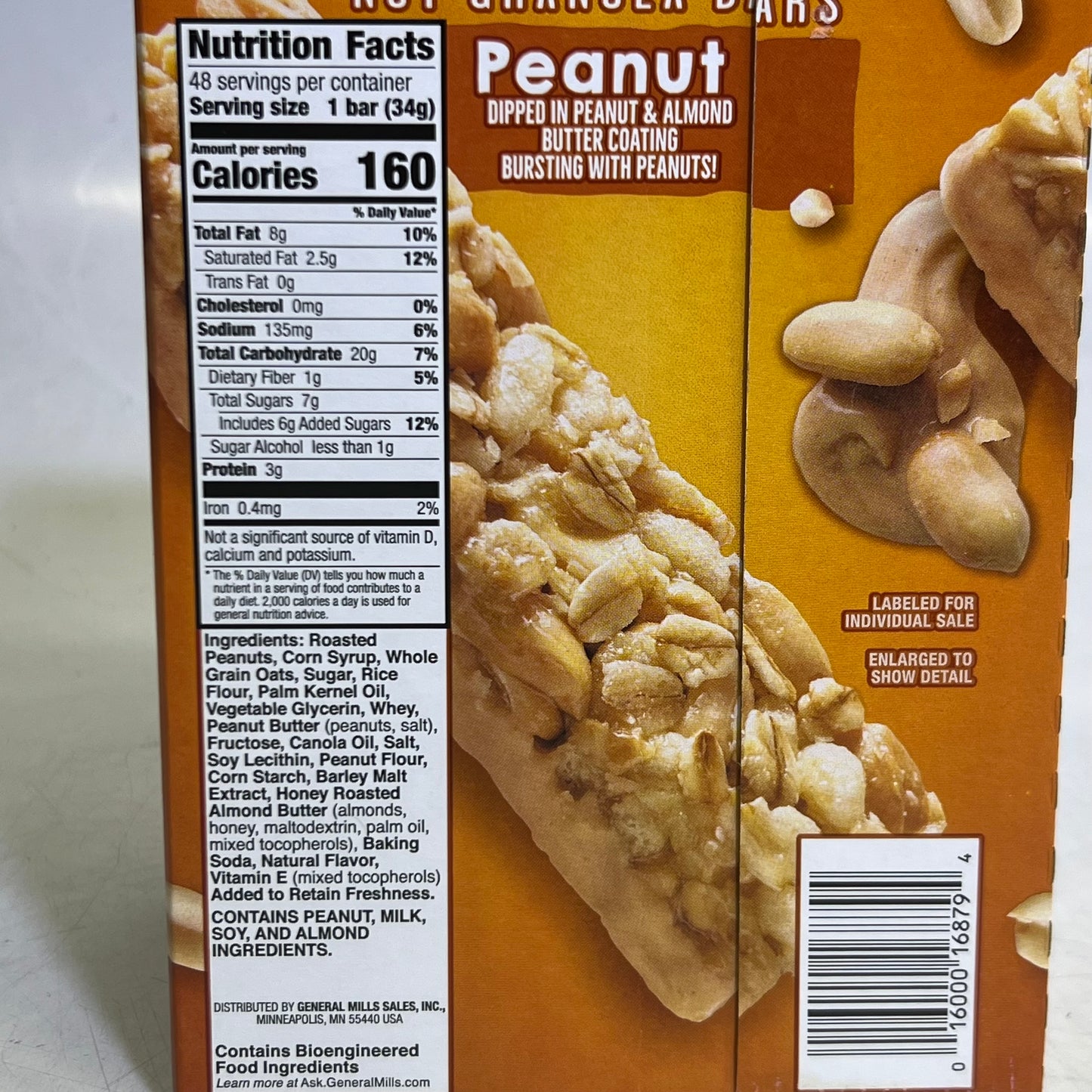 NATURE VALLEY (48 Bars) Sweet & Salty Nut Granola Bars 48 - 1.2 oz BB 05/26