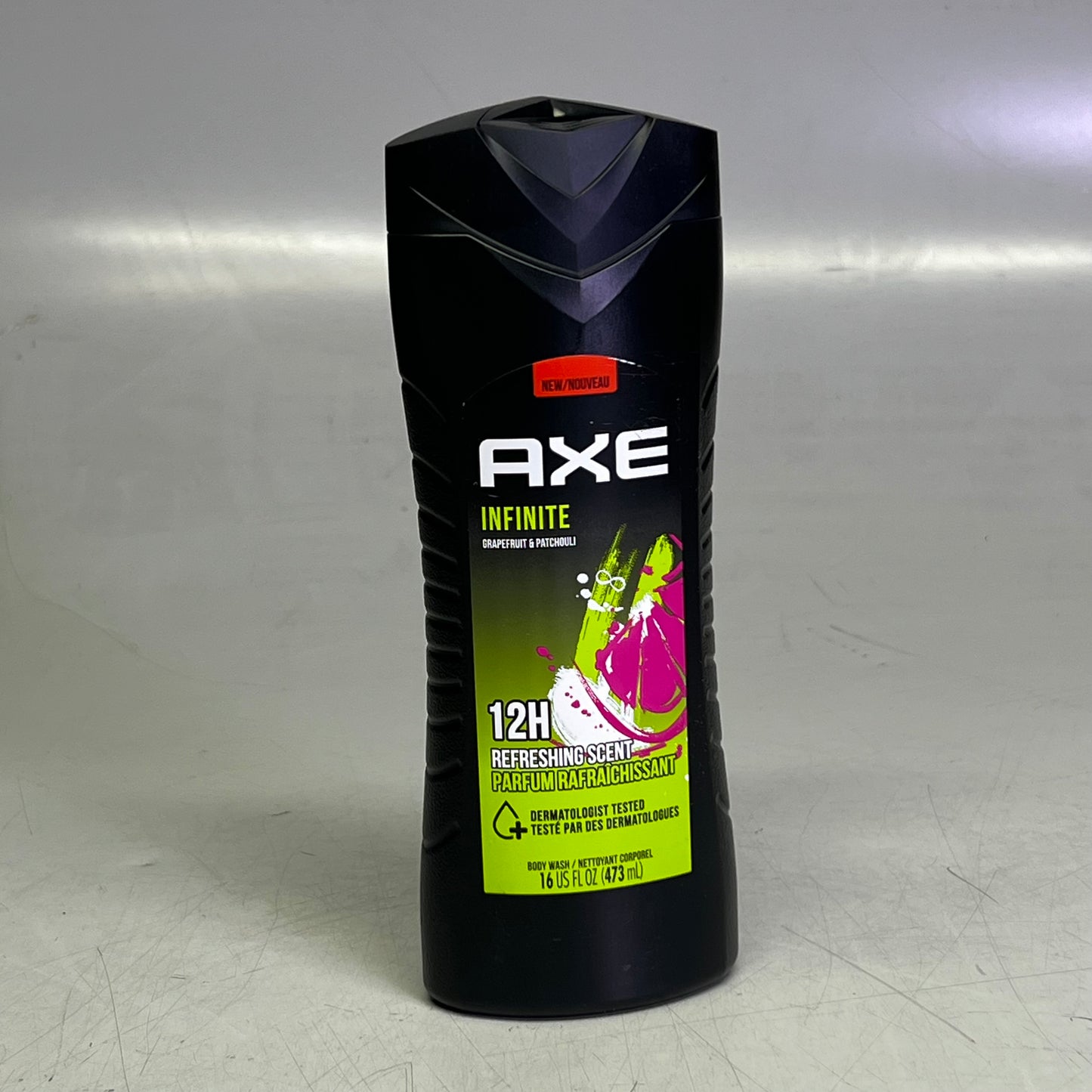 AXE Infinite Body Wash 12H Refreshing Scent 16 oz