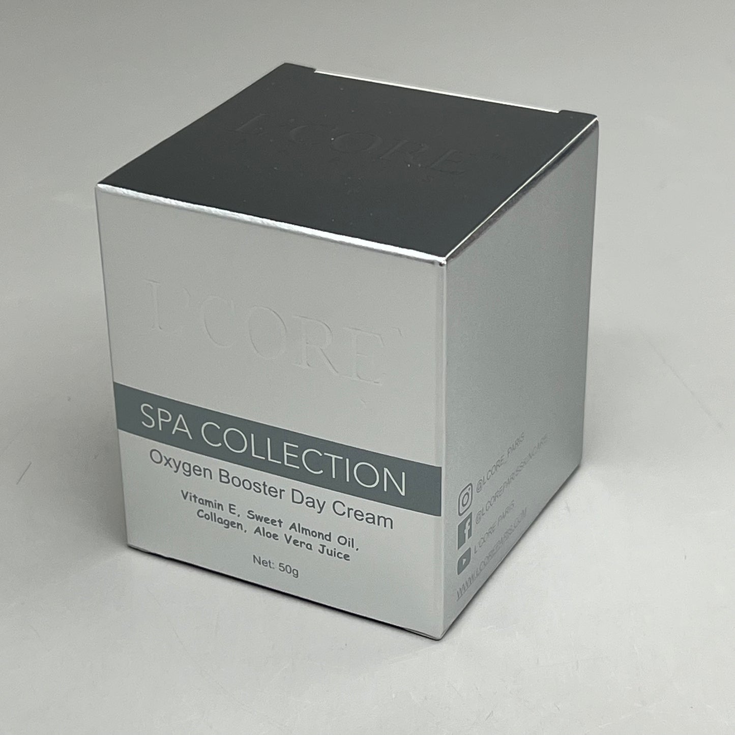 ZA@ L'CORE Spa Collection Oxygen Booster Day Cream 50g BB 6 Months After Opening