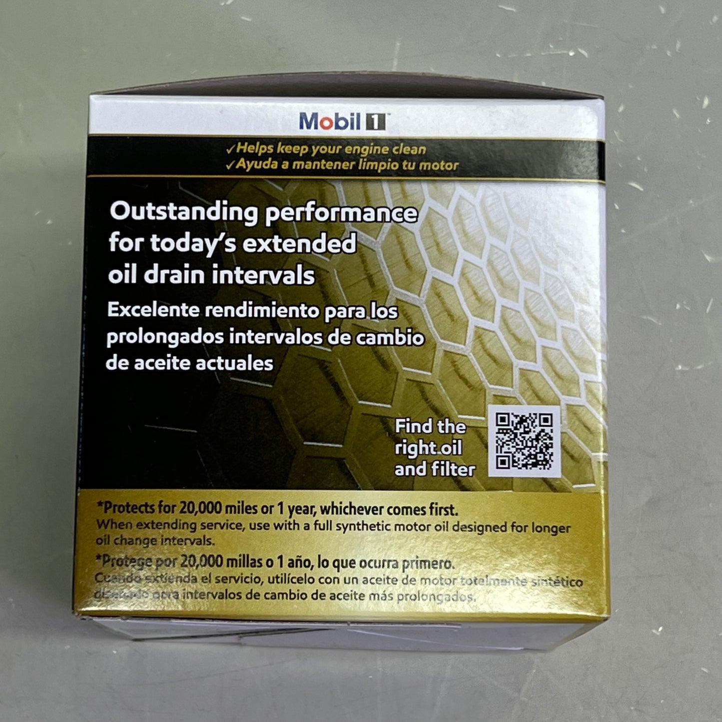 MOBIL 1 (3 PACK) Engine Oil Filter Extended Performance Black M1-204A