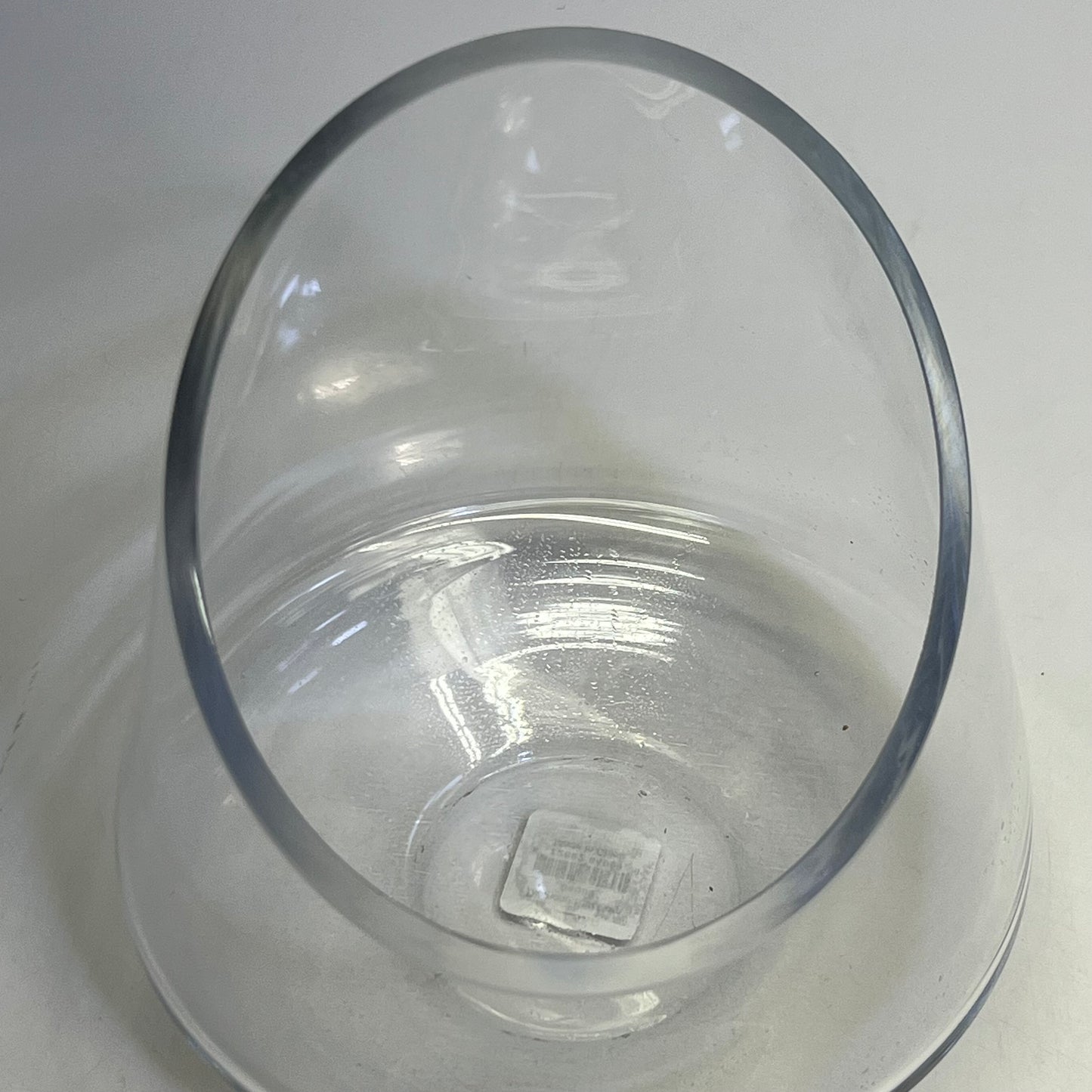 TERRAIN Cylindrical Handblown Glass Candle Holder Sz 8"H x 5.8"W 101556728