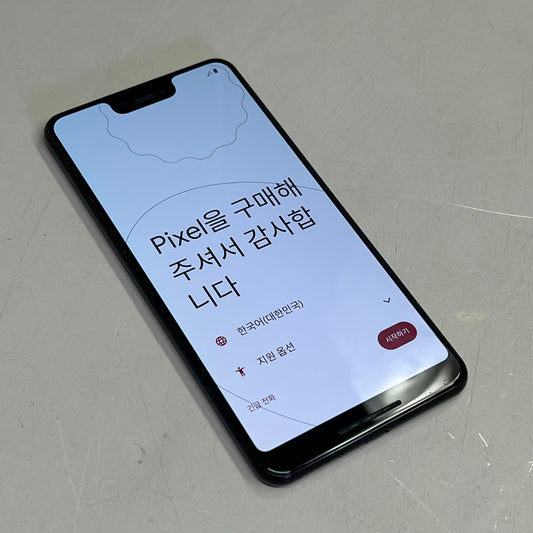 GOOGLE Pixel 3 XL Smart Phone 1440 X 2960 6.7″ Display Black M580