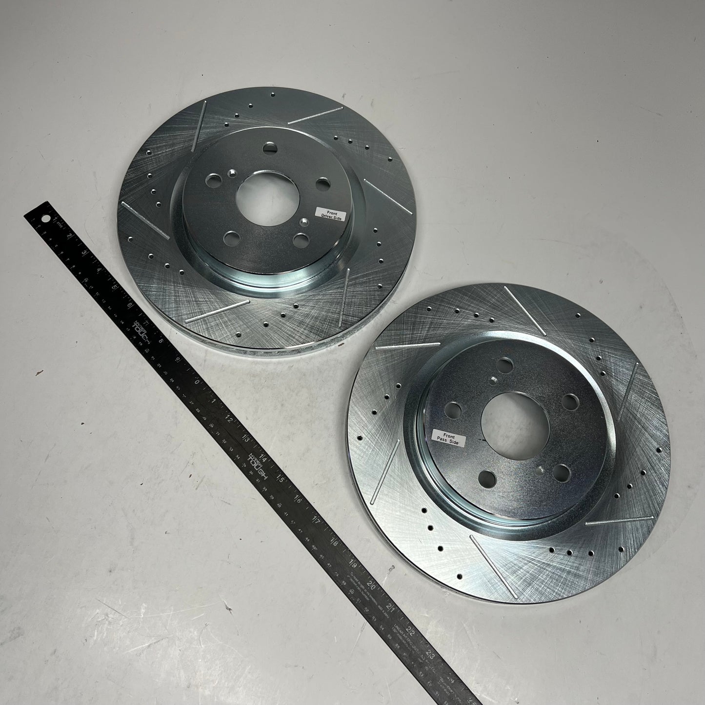 POWER STOP Brake Pads & Rotors Update Kit Front For Lexus & Toyota K7895