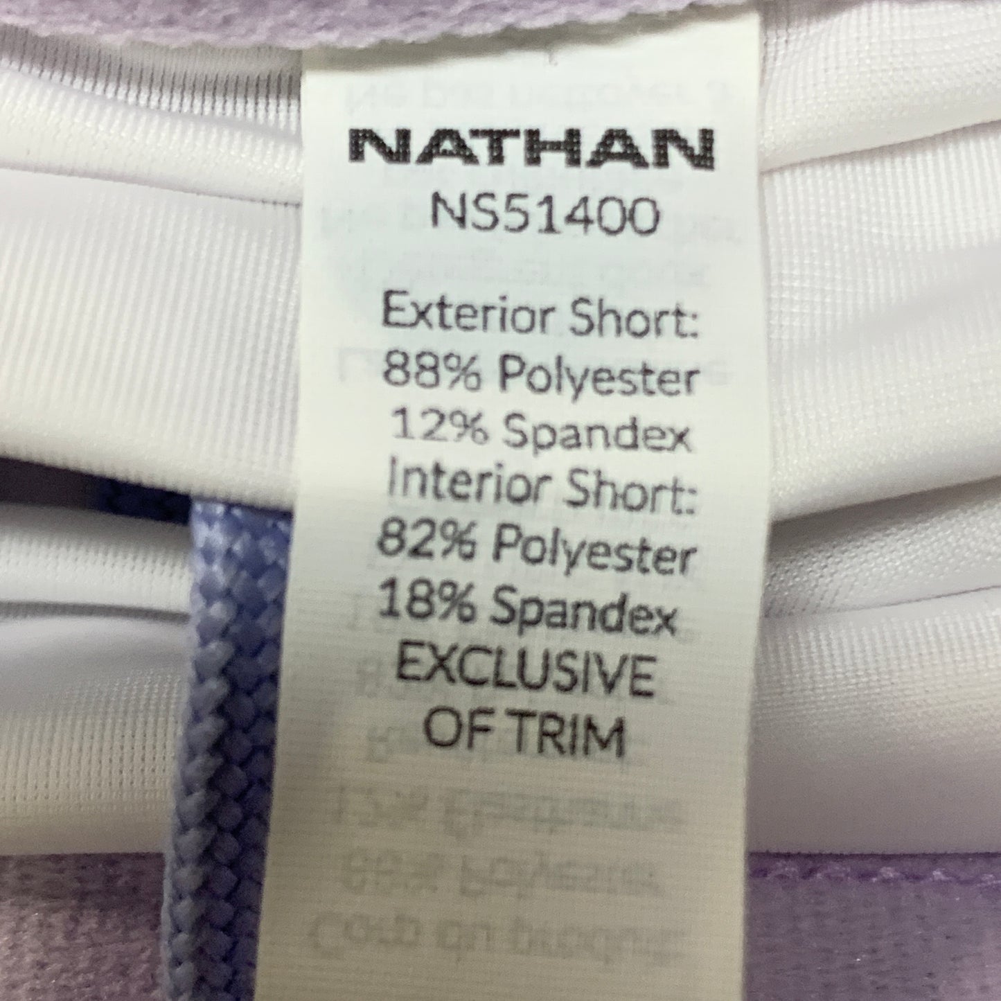 NATHAN Essential Short 2.0 Women's Lilac Breeze Size M NS51400-70036-M