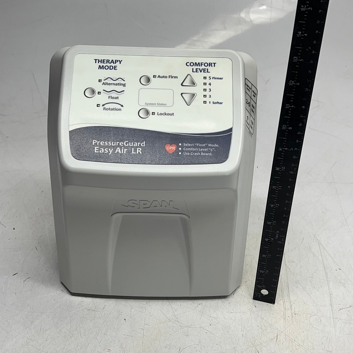 SPAN Programable Easy Air Lateral Rotation Control Unit 120VAC/50Hz White 8210