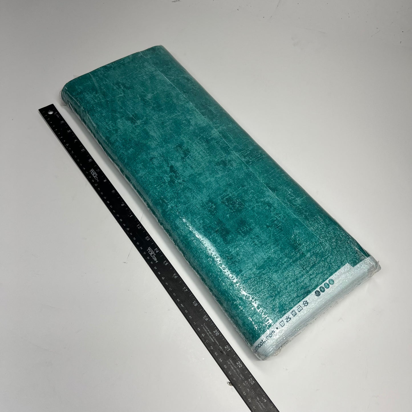 NORTHCOTT Canvas Textured Basics Fabric Tonal Print 15 Yds Turquoise 9030-62