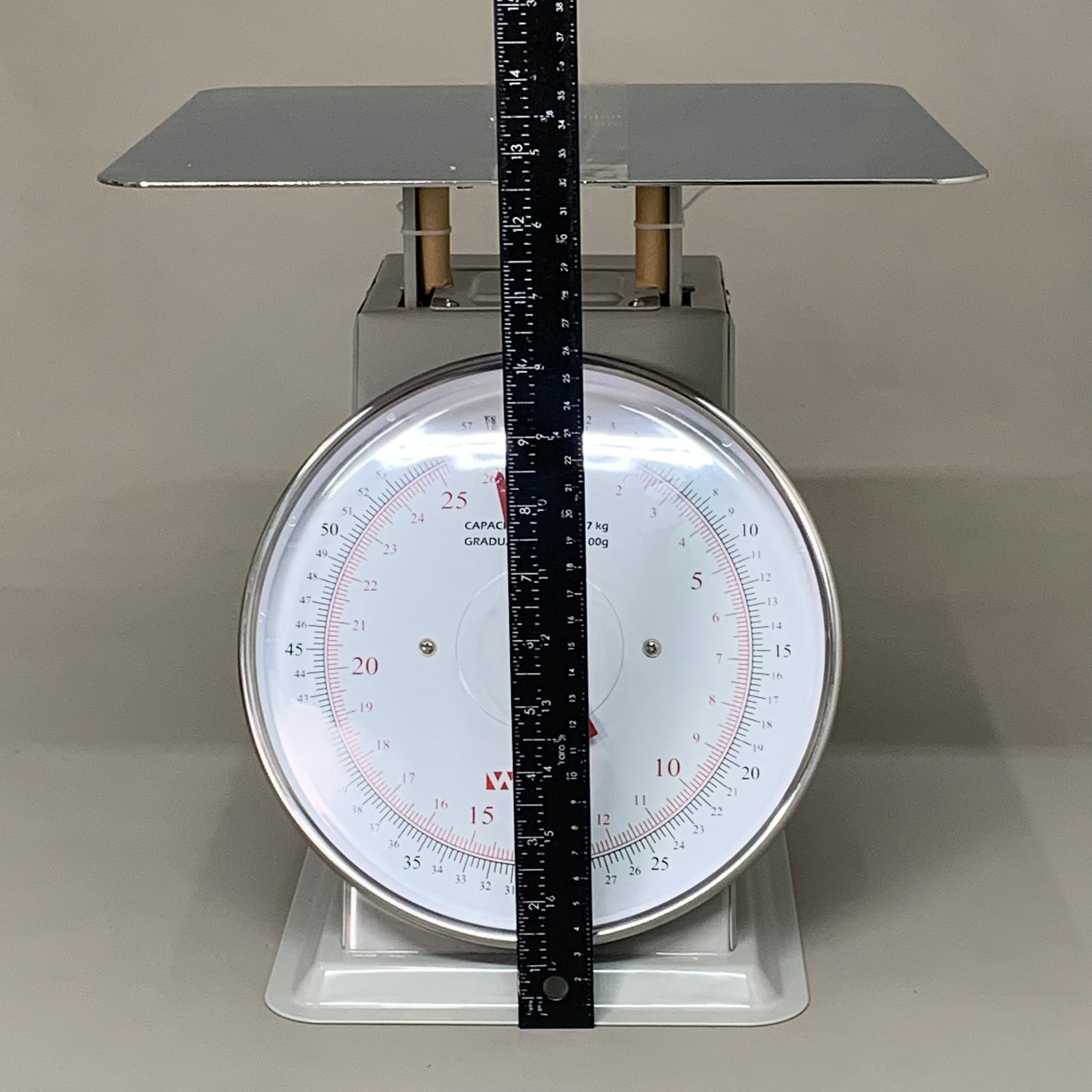 WINCO Mechanical Receiving Scale w/ 9" Dial 60 Pound SCAL-960