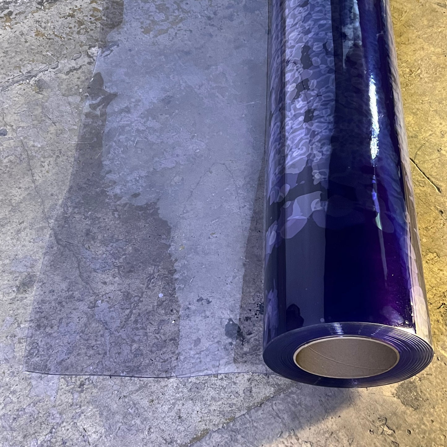 Vinyl Strip Door Replacement Roll Sz 4'W 6GJJ0