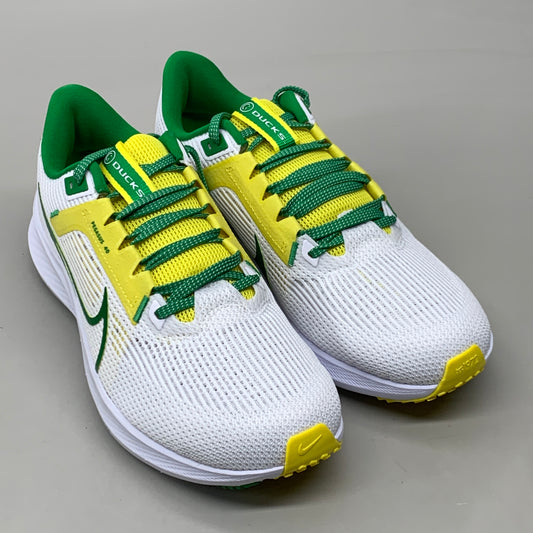 NIKE Zoom Pegasus 40 OREGON White and Apple Green 11.5 W 10 M DZ5979-100