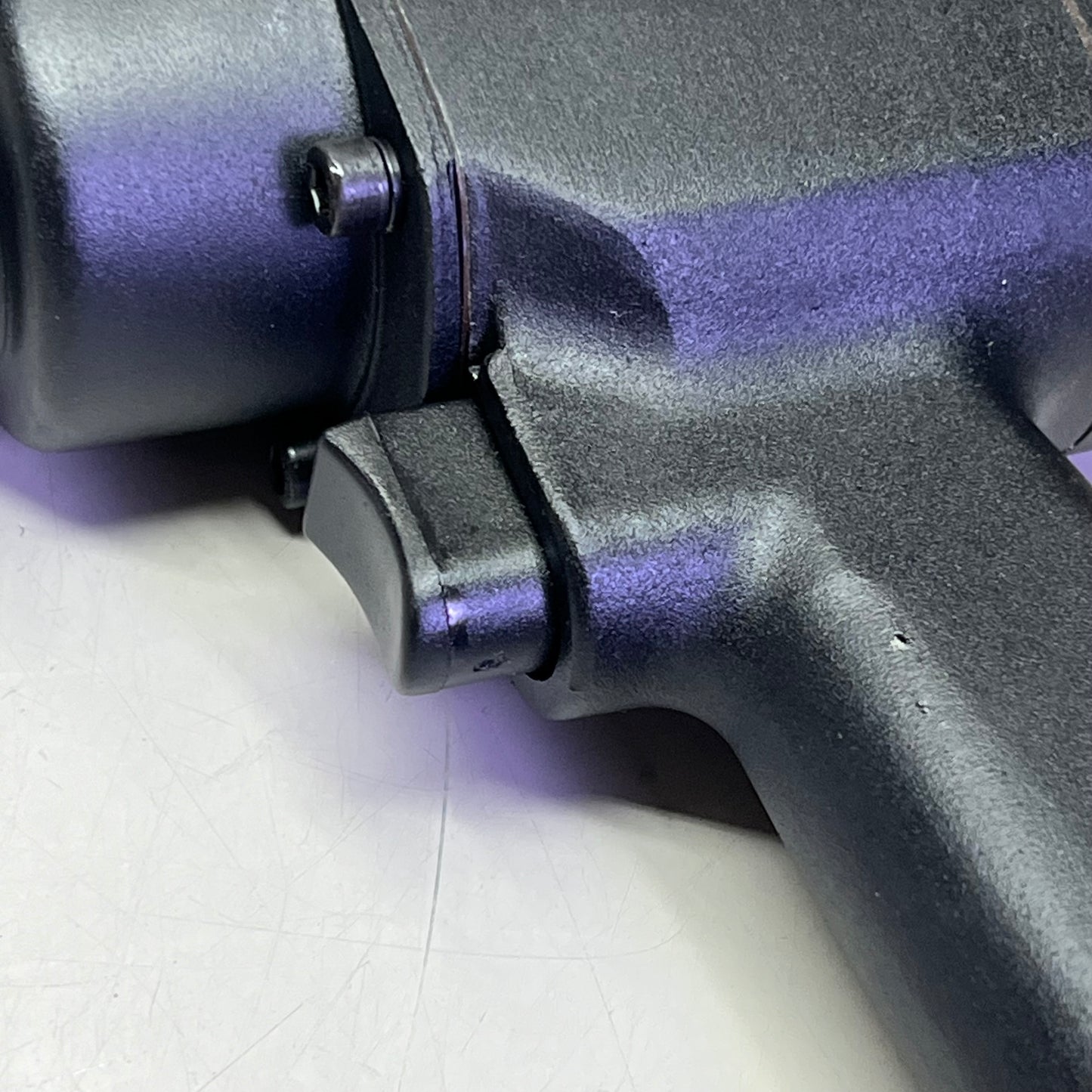 TRU-FLATE Short Body Stubby Impact W/ HI FLO Included 1/2" Black 25-513 25-313