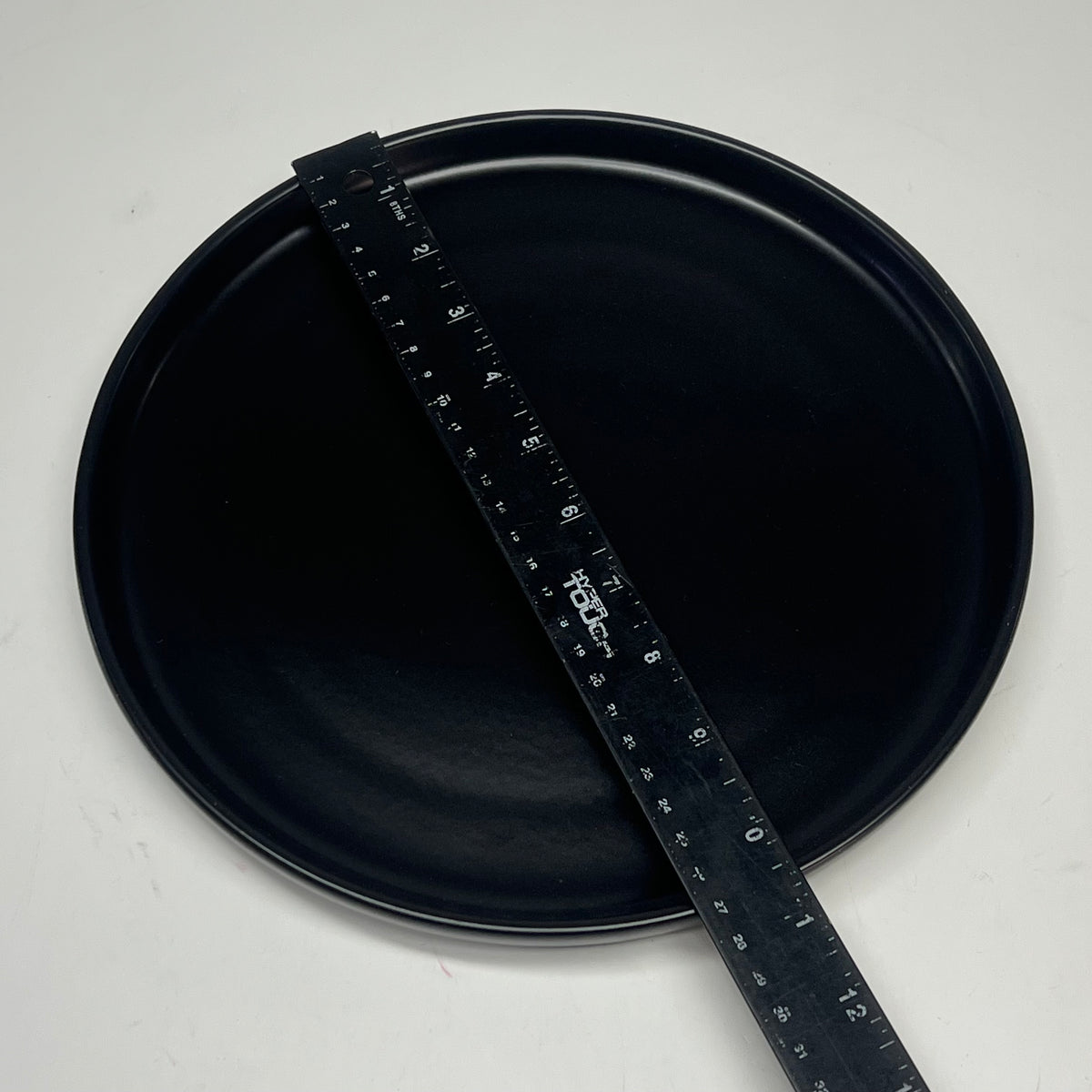 ZA@ LIBBY (8 PACK) Coupe Plate  10.5 Dia Matte Black DRI-20-O