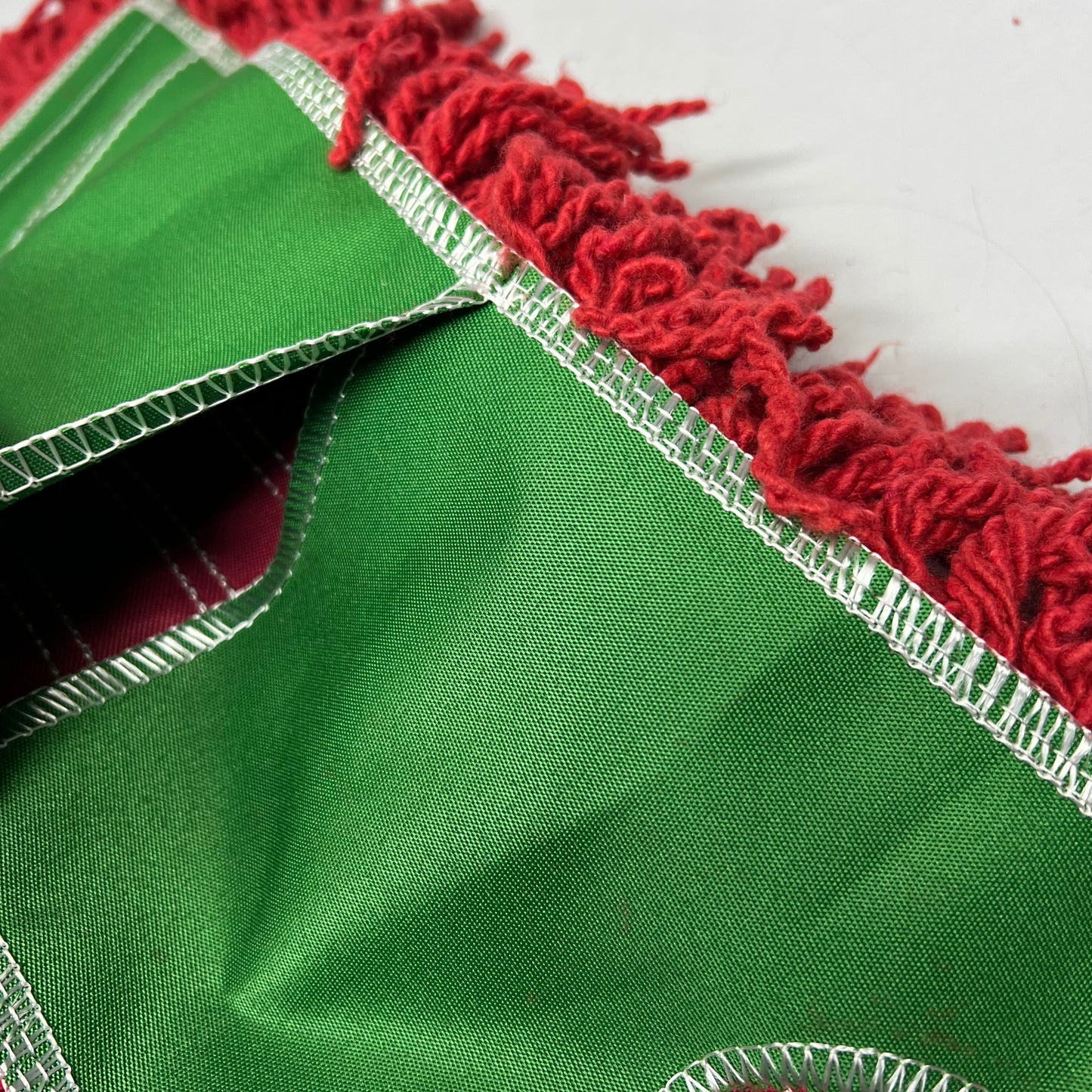 SHENZHEN (2 PACK) Synthetic Cotton Long Mop Head 37" X 6" Red/Green DP0018