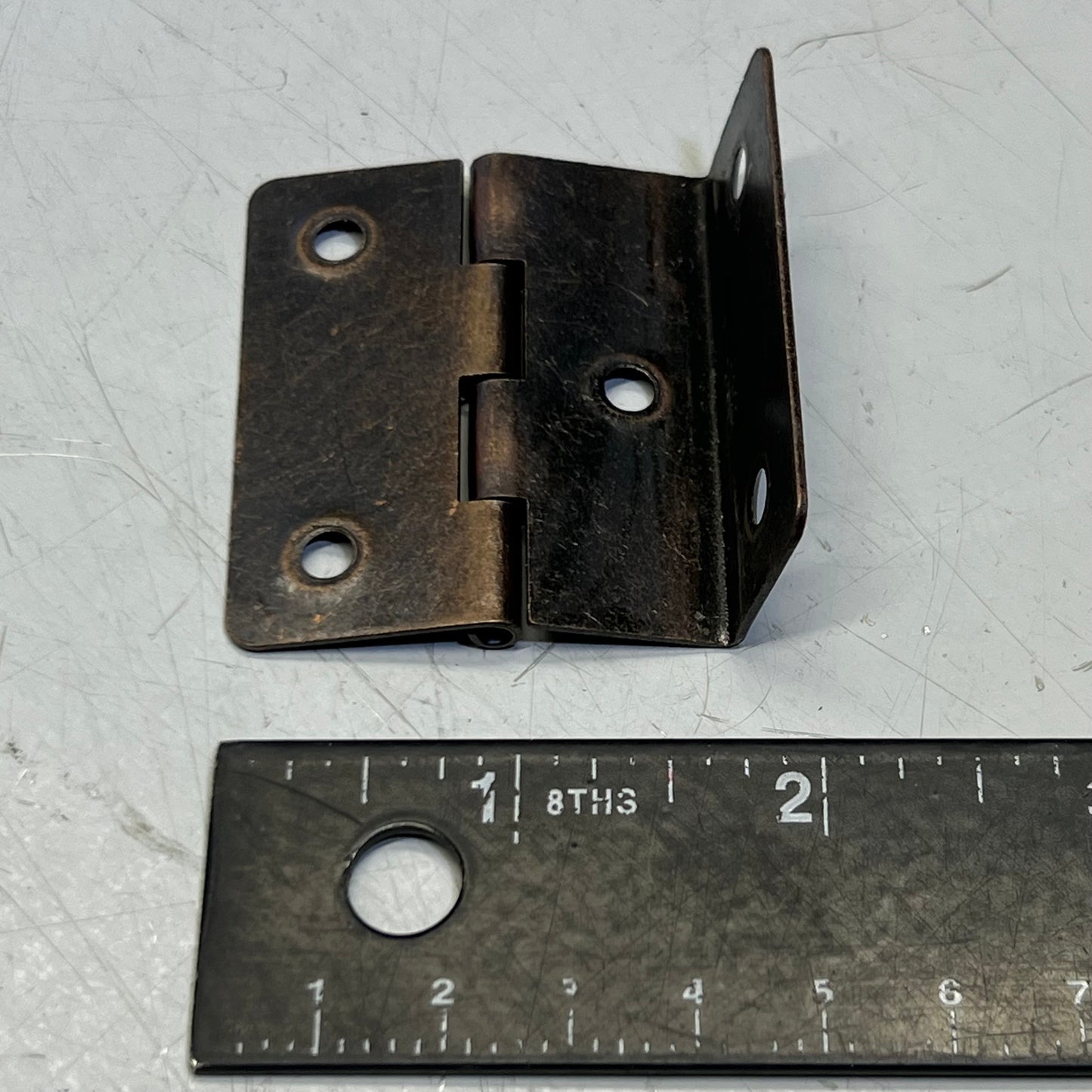 COSHAR (10 PACK) 2" Three Fold Bend Hinges Vintage X002WPFA9D