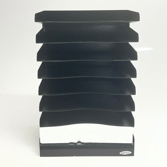 SAFCO Steel Desk Tray Sorter 8 Shelf 3129BL