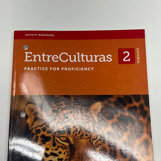 ENTRE CULTURAS Practice for Proficiency Activity Workbook 2 Paperback Español